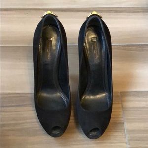 Black Louis Vuitton Heels